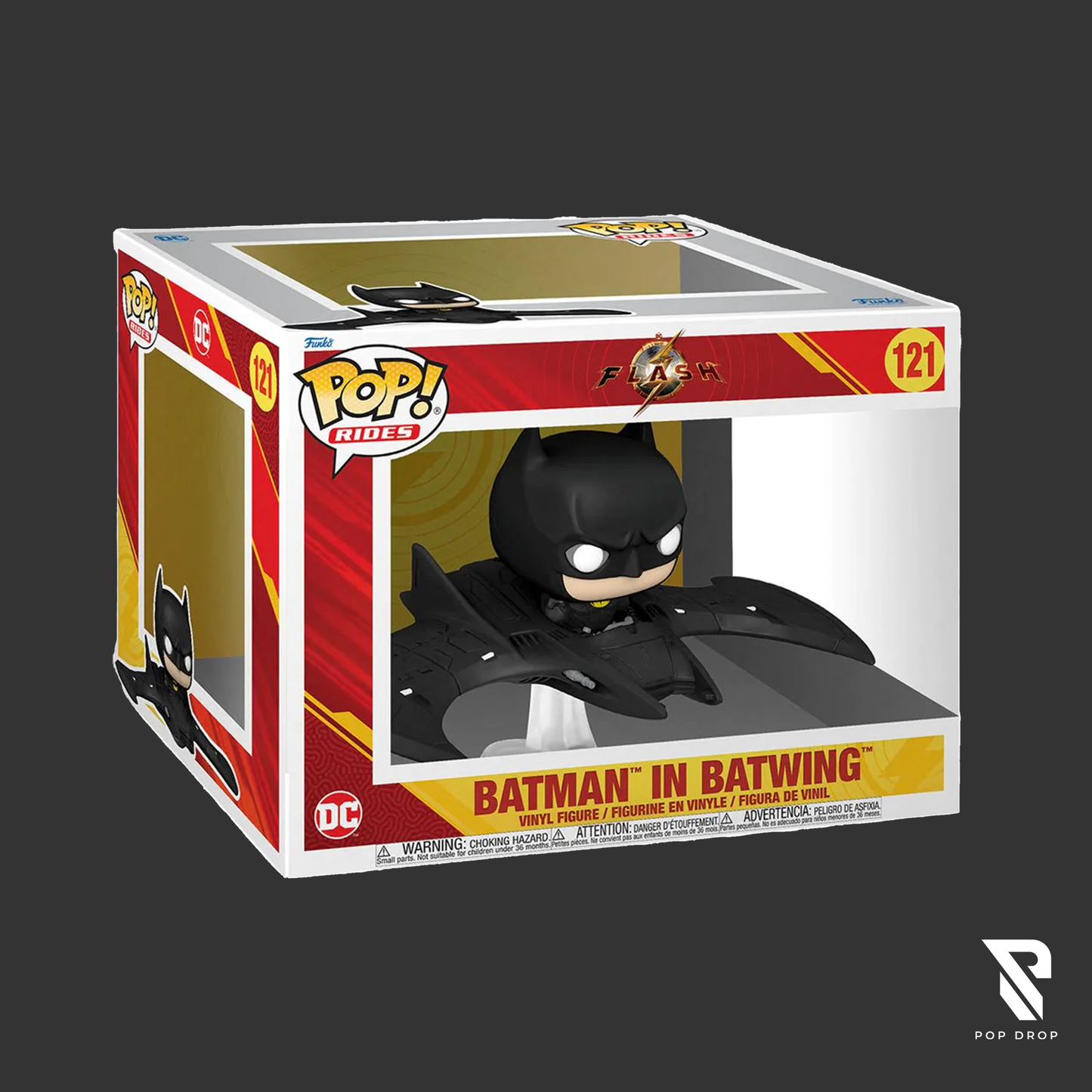 THE FLASH BATMAN IN BATWING #121