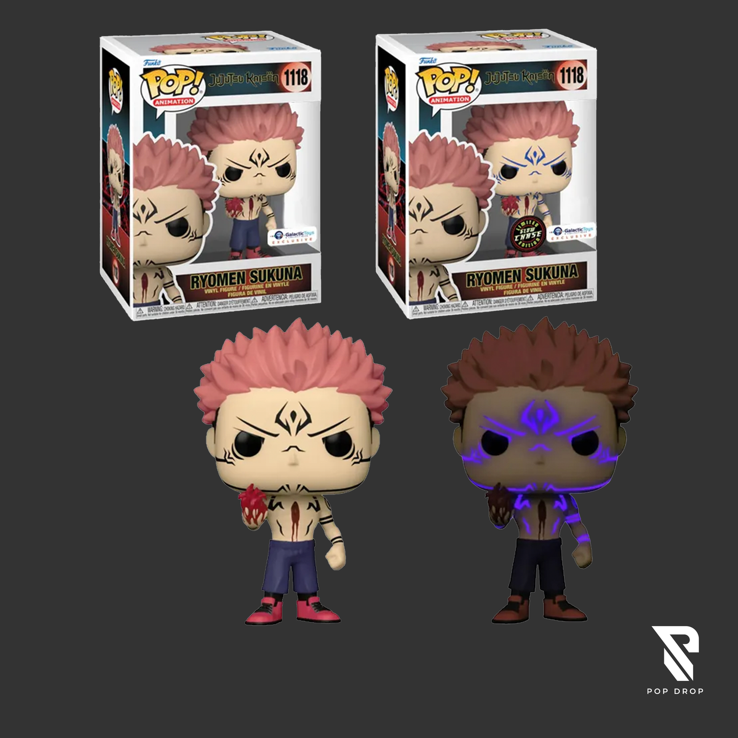 RYOMAN SUKUNA BUNDLE (GALACTIC TOYS EXC) #1118