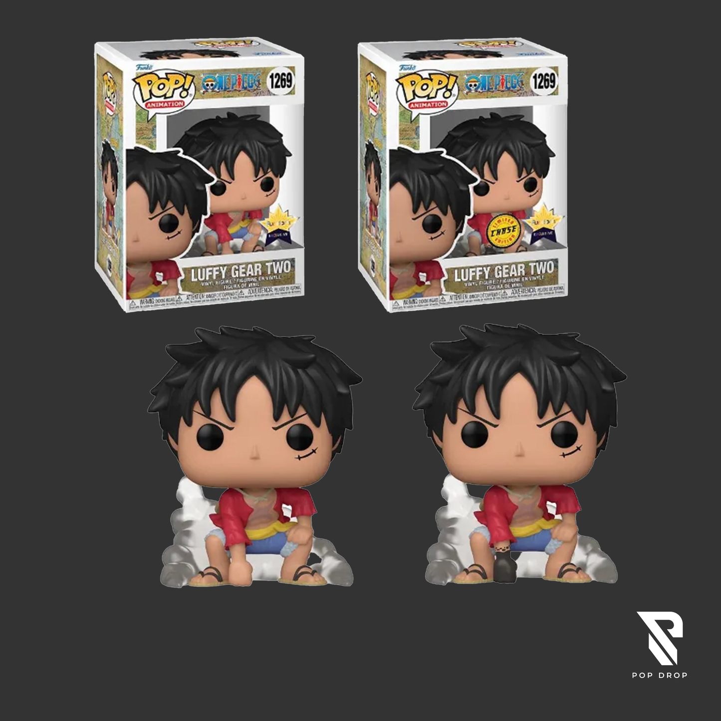 LUFFY GEAR TWO FUNDOM EXCLUSIVE BUNDLE #1269