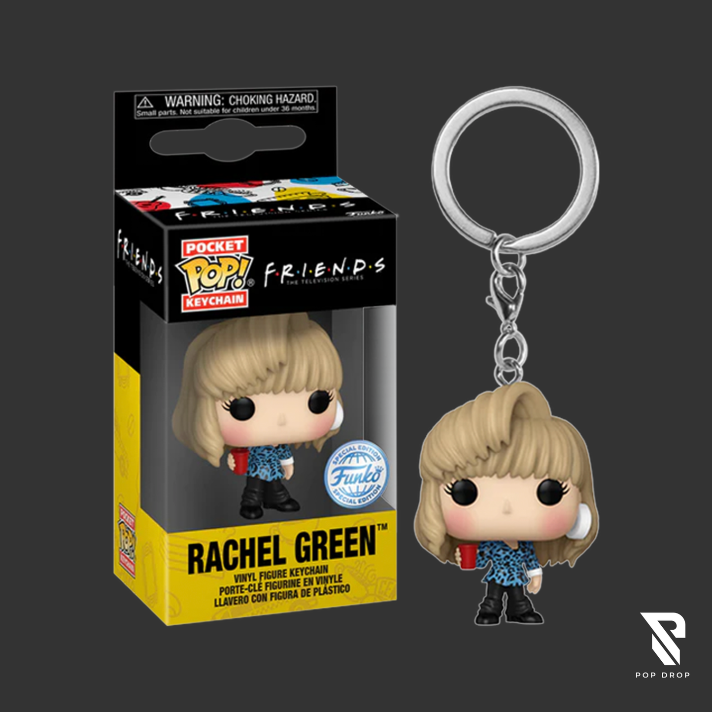 KEYCHAIN RACHEL GREEN (EXC)