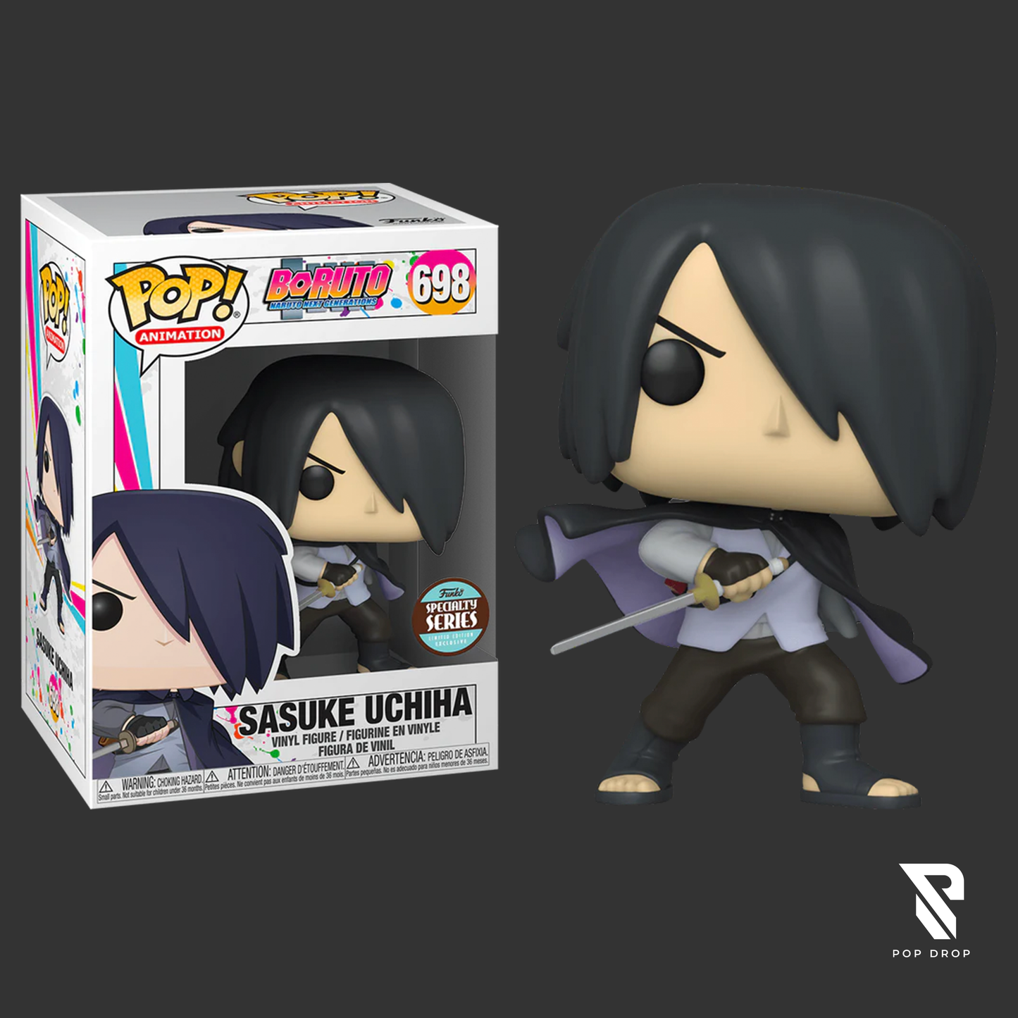 SASUKE UCHIHA - SPECIALITY SERIES EXLUSIVE #698