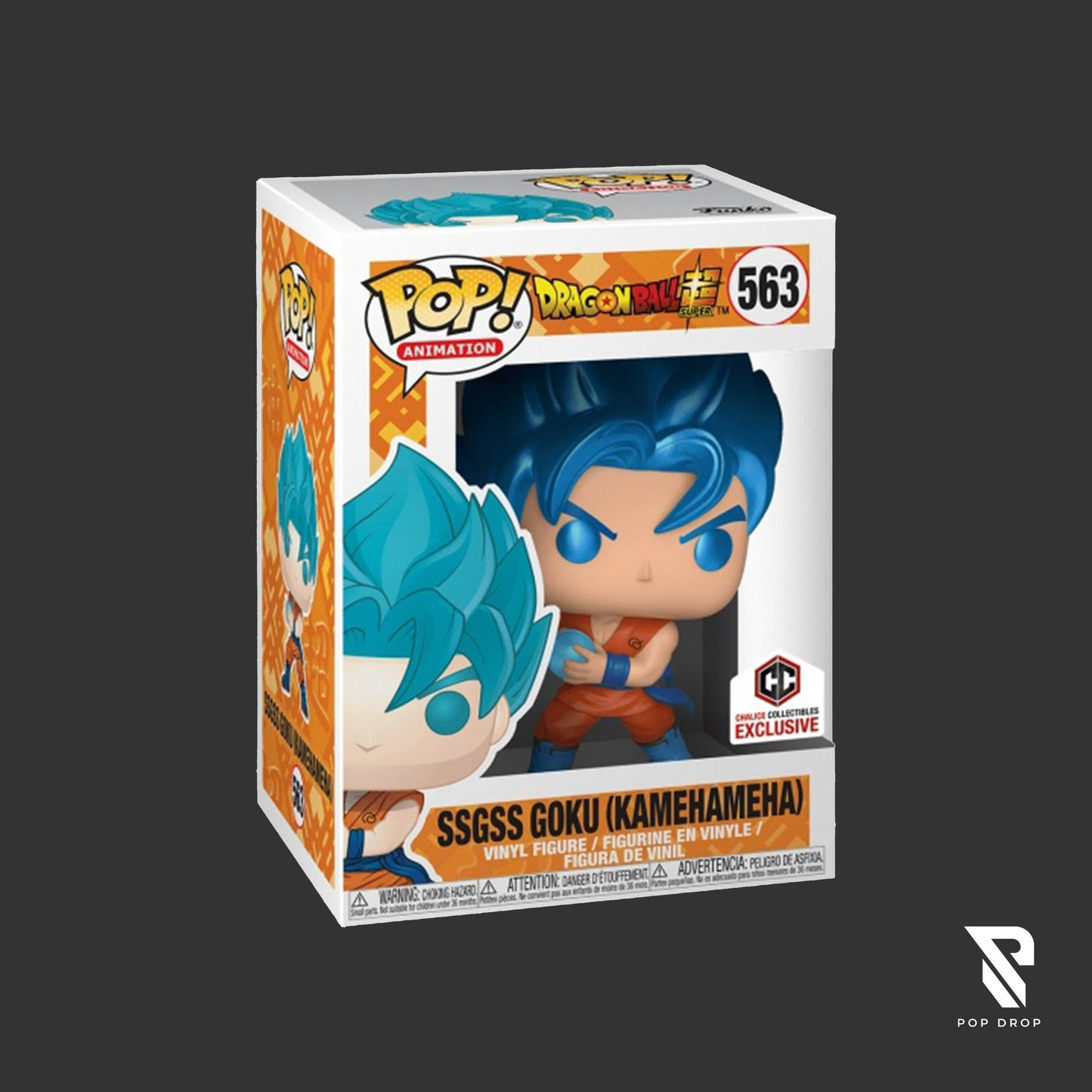 SSGSS GOKU (KAMEHAMEHA)(CHALICE COLLECTIBLES EXC) #563