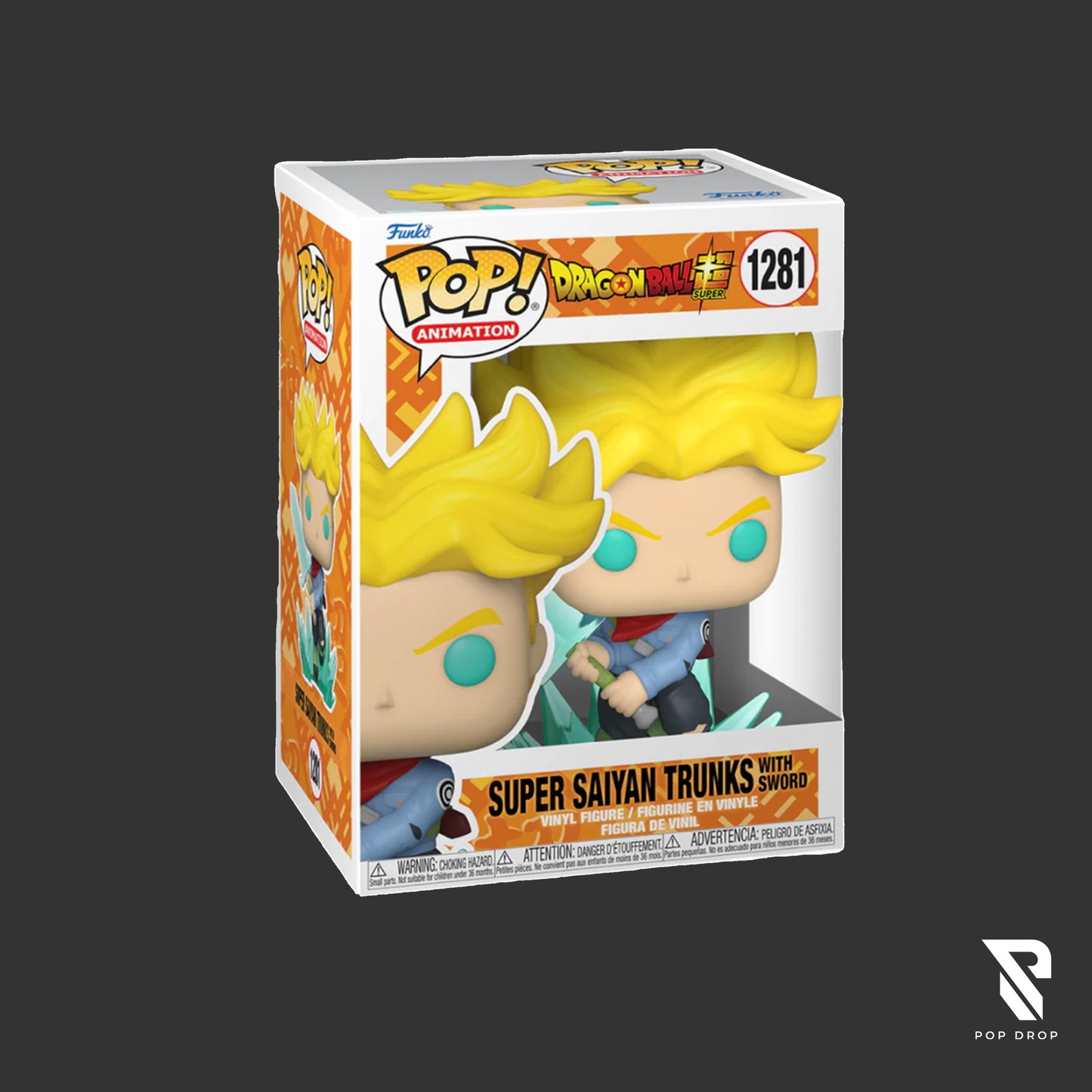 SUPER SAIYAN TRUNKS W\ SWORD #1281