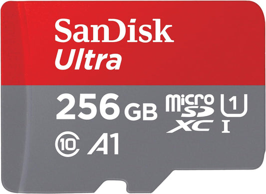 SanDisk 256GB Ultra microSDXC UHS-I - Up to 150MB/s,